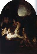 The Entombment of Christ REMBRANDT Harmenszoon van Rijn